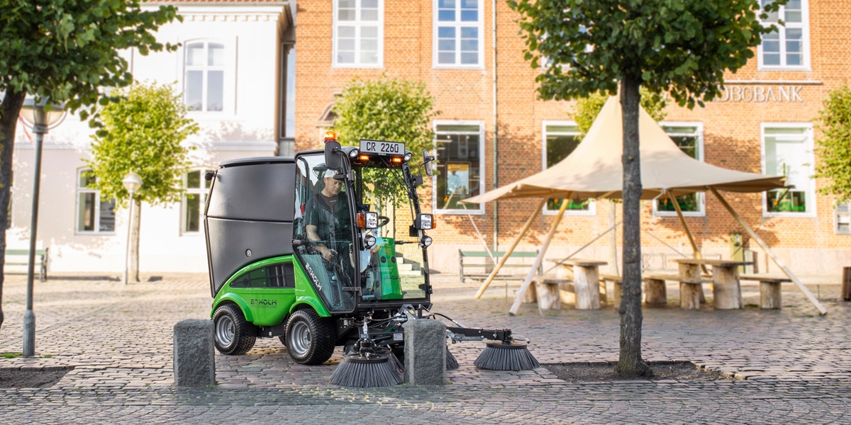 A petrol-driven motor means a more comfortable working environment